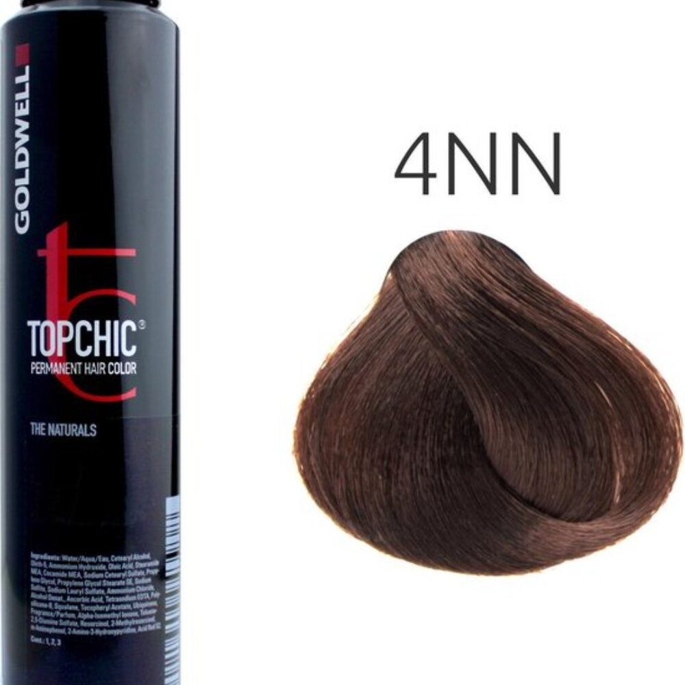 Goldwell Topchic Hair Color 4NN - Picture 2 of 2